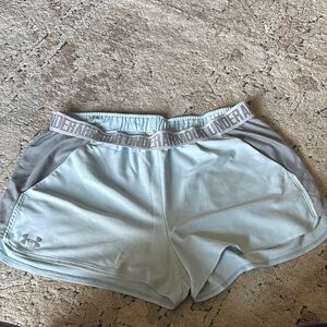 Under Armour Women's Light Blue Shorts